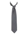 Trussardi Vintage Pre-Owned silk tie - Grey