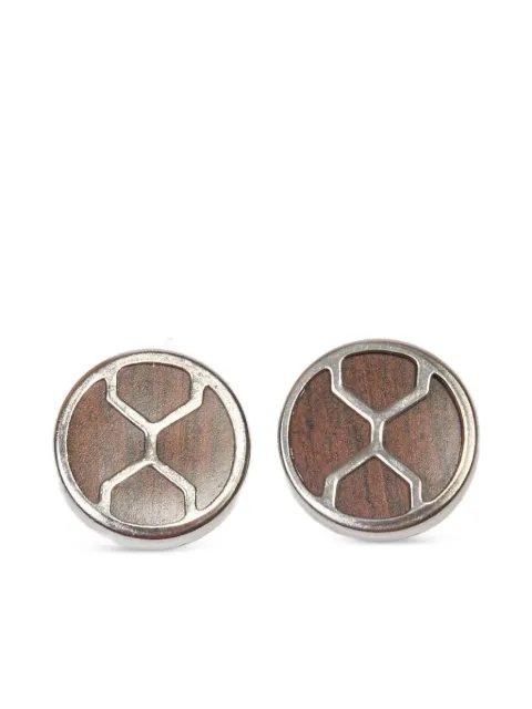 Thierry Mugler Pre-Owned round clip-on earrings