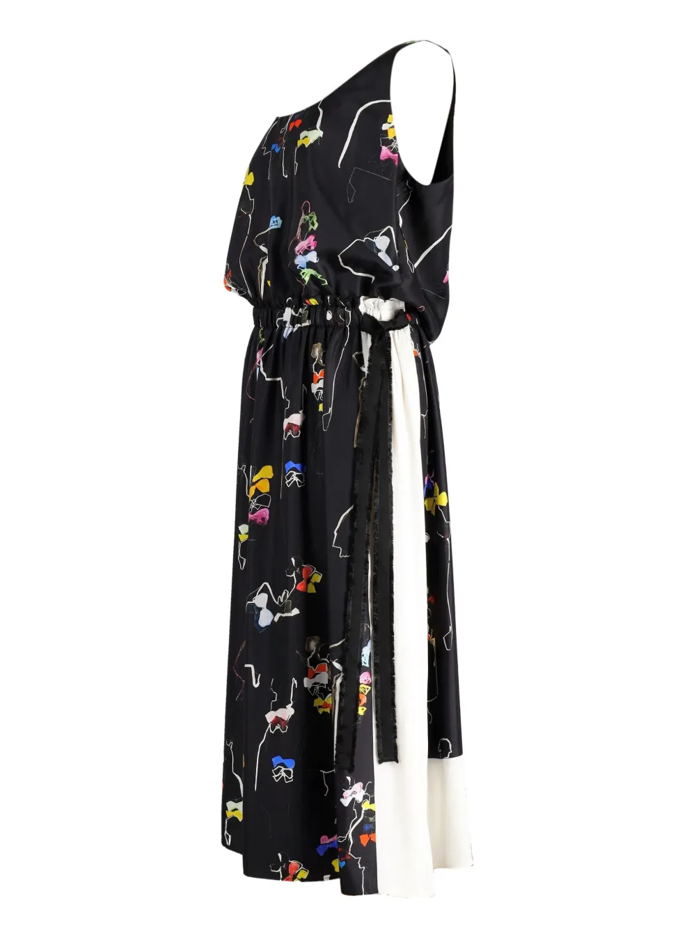 Nº21 vestido midi de seda de archivo 2000 | Image 2