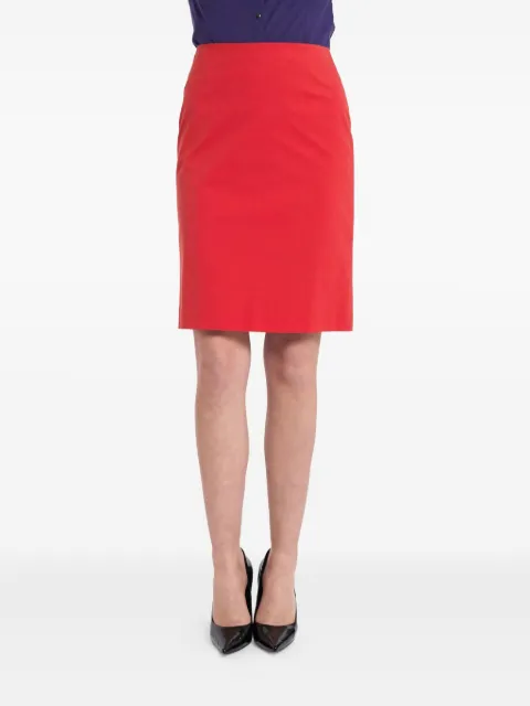 Ferragamo Pre-Owned 2010 cotton pencil skirt