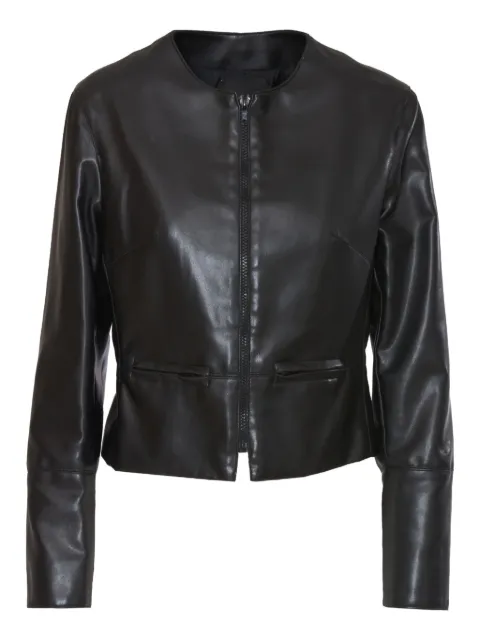 Vintage Pre-Owned faux-leather jacket