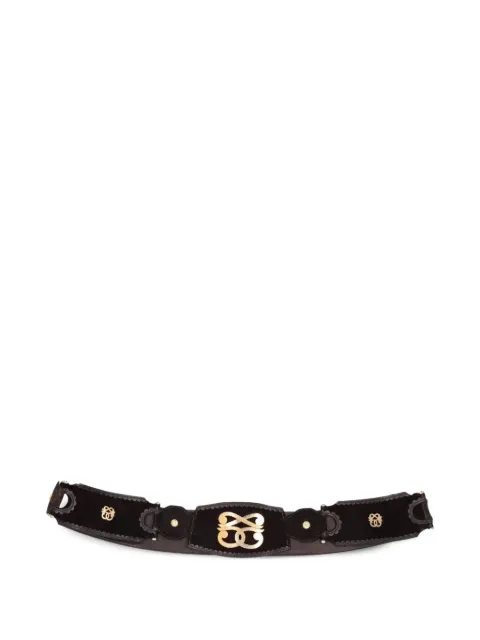 Pirovano Vintage leather belt