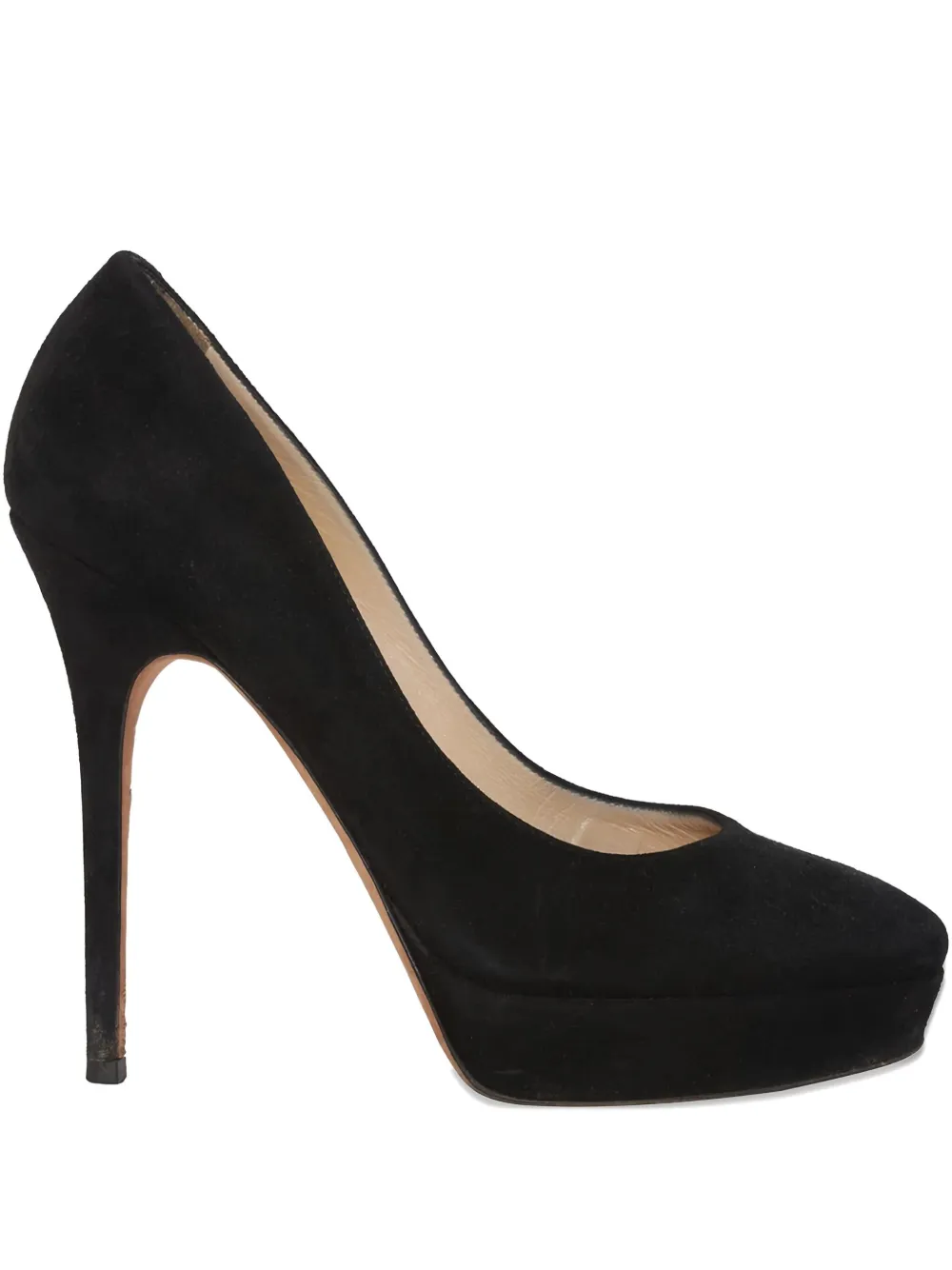Pre-owned Jimmy Choo 130mm Suede Heeled Pumps