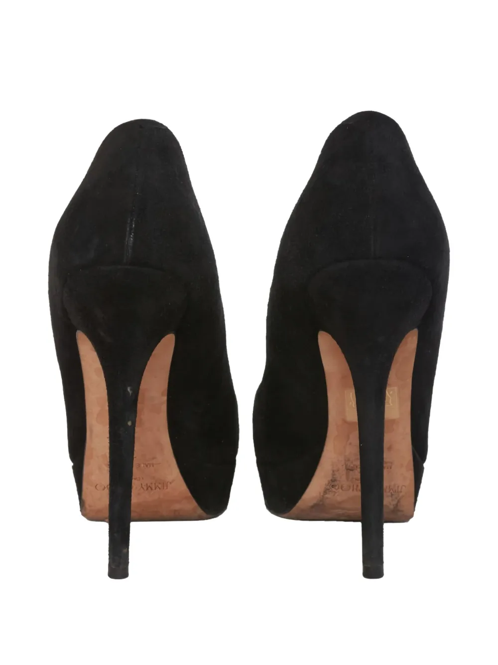 Pre-owned Jimmy Choo 130mm Suede Heeled Pumps