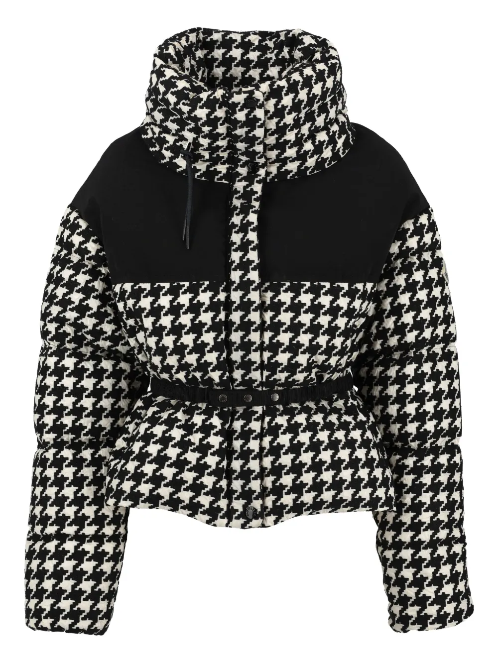 Pied De Poule down jacket