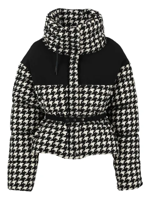 Moncler Vintage Pied De Poule down jacket