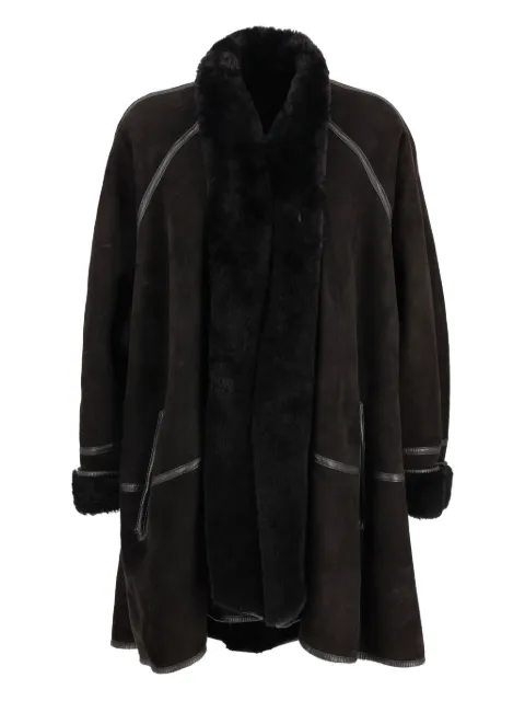 Vintage Vintage Black Shearling