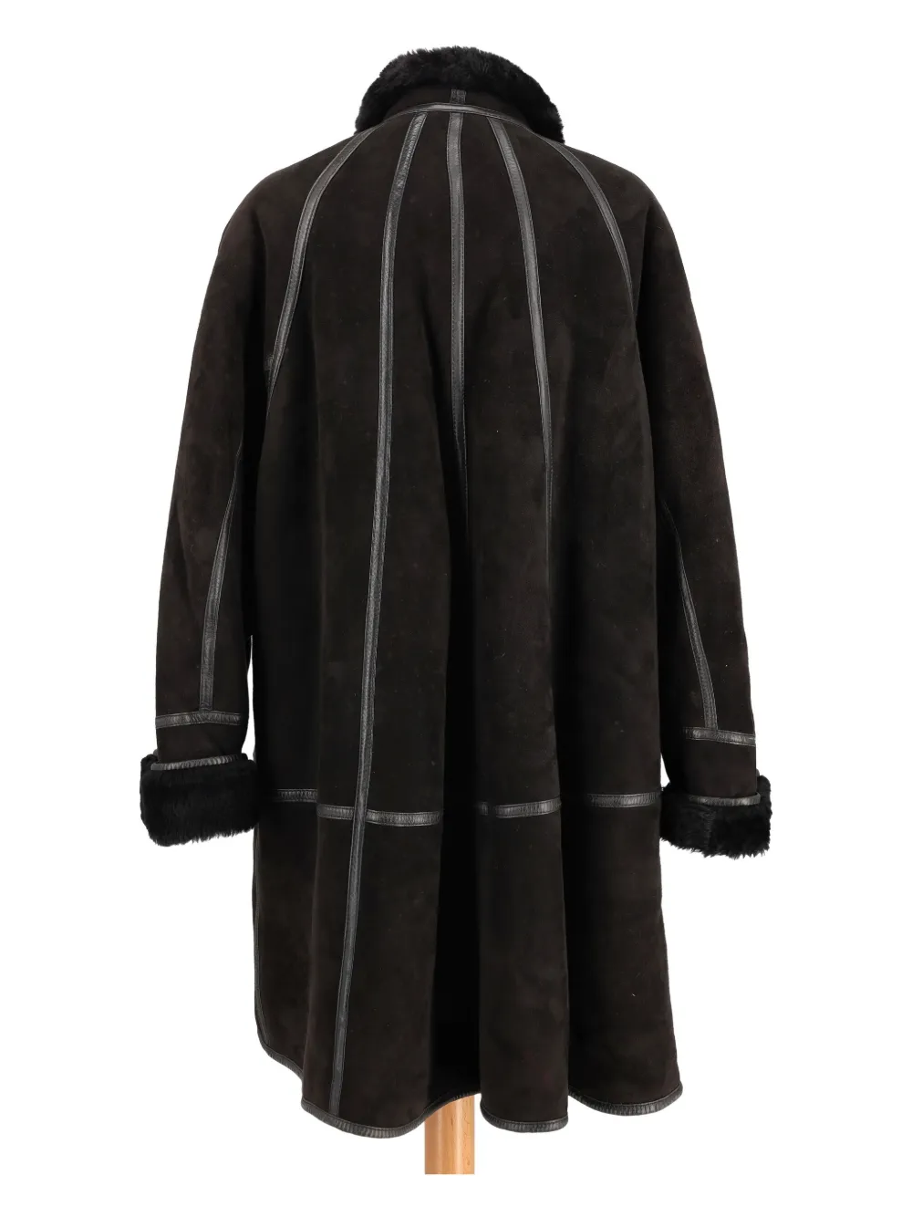 Vintage Black Shearling - Zwart