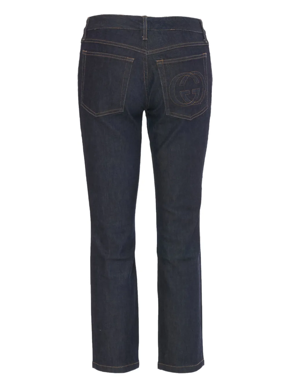 Gucci Pre-Owned stretch-cotton jeans - Blauw