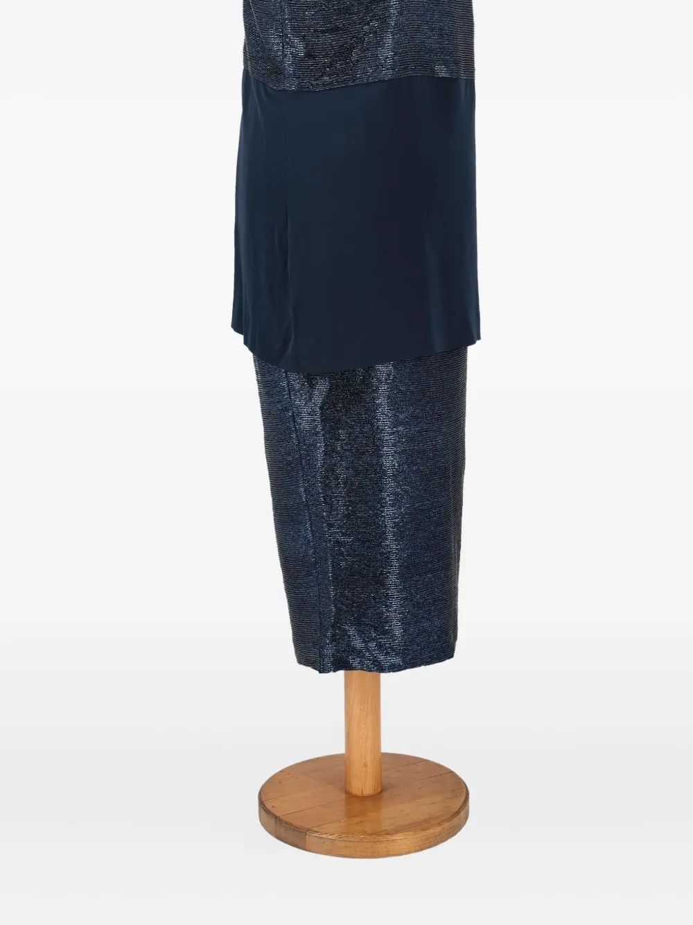 Pre-owned Gianfranco Ferre Bead-detailing Suit In Blue