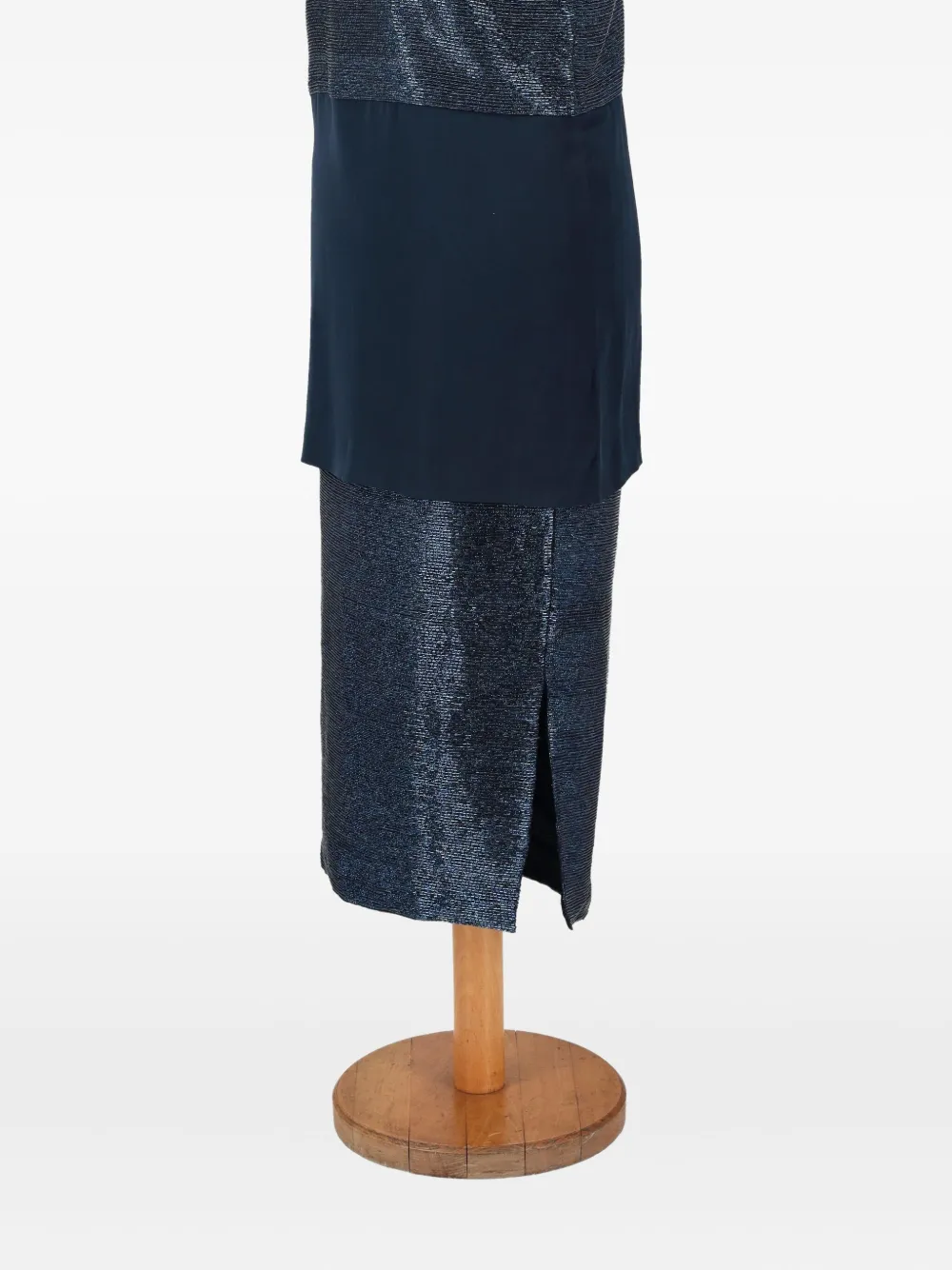 Pre-owned Gianfranco Ferre Bead-detailing Suit In Blue
