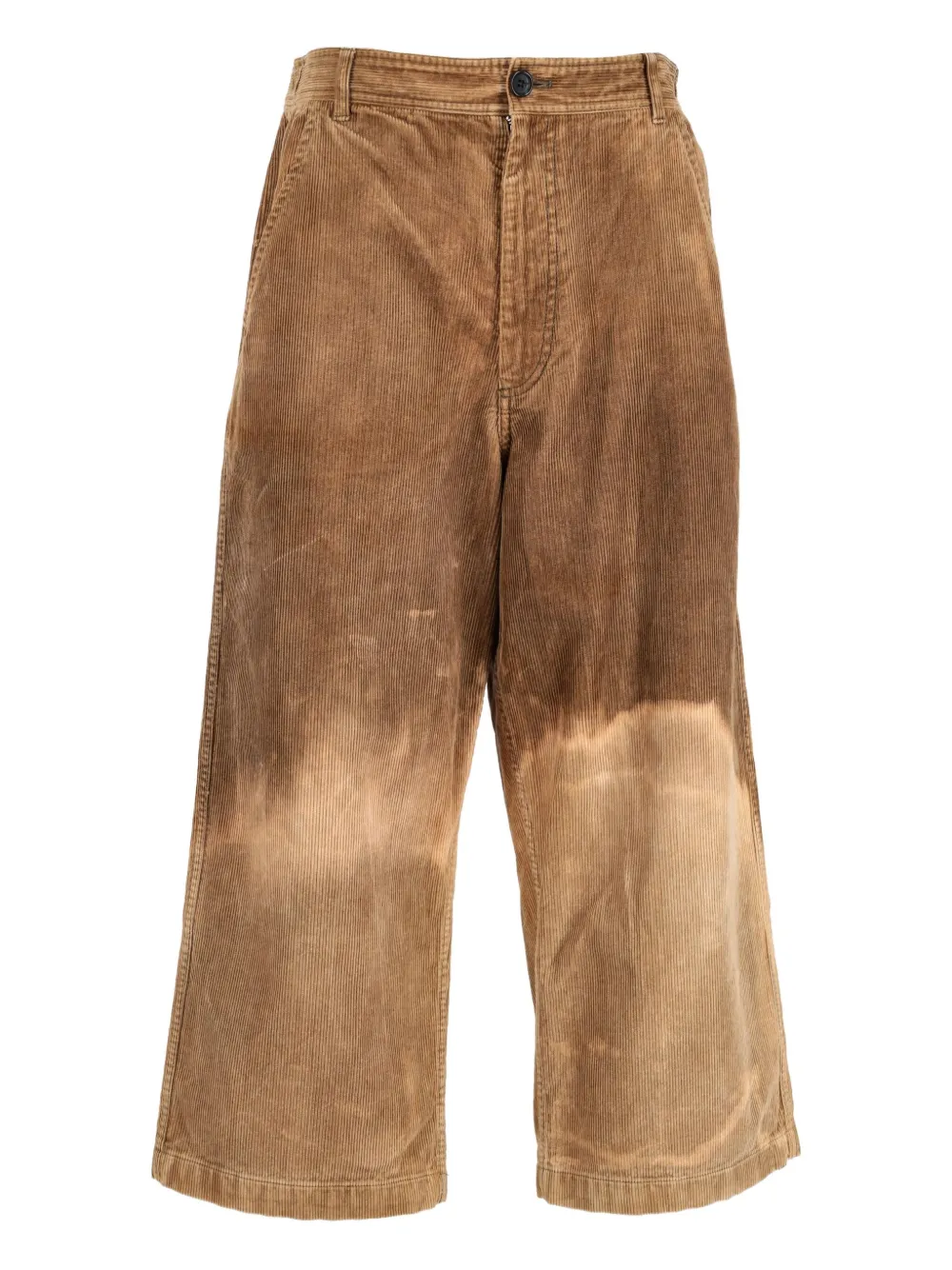 Comme Des Garçons Pre-Owned bleached-effect trousers - ニュートラル Comme Des Garçons Pre-Owned bleached-effect trousers - ニュートラル