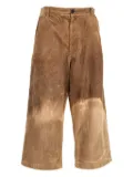 Comme Des Garçons Pre-Owned bleached-effect trousers - Neutrals