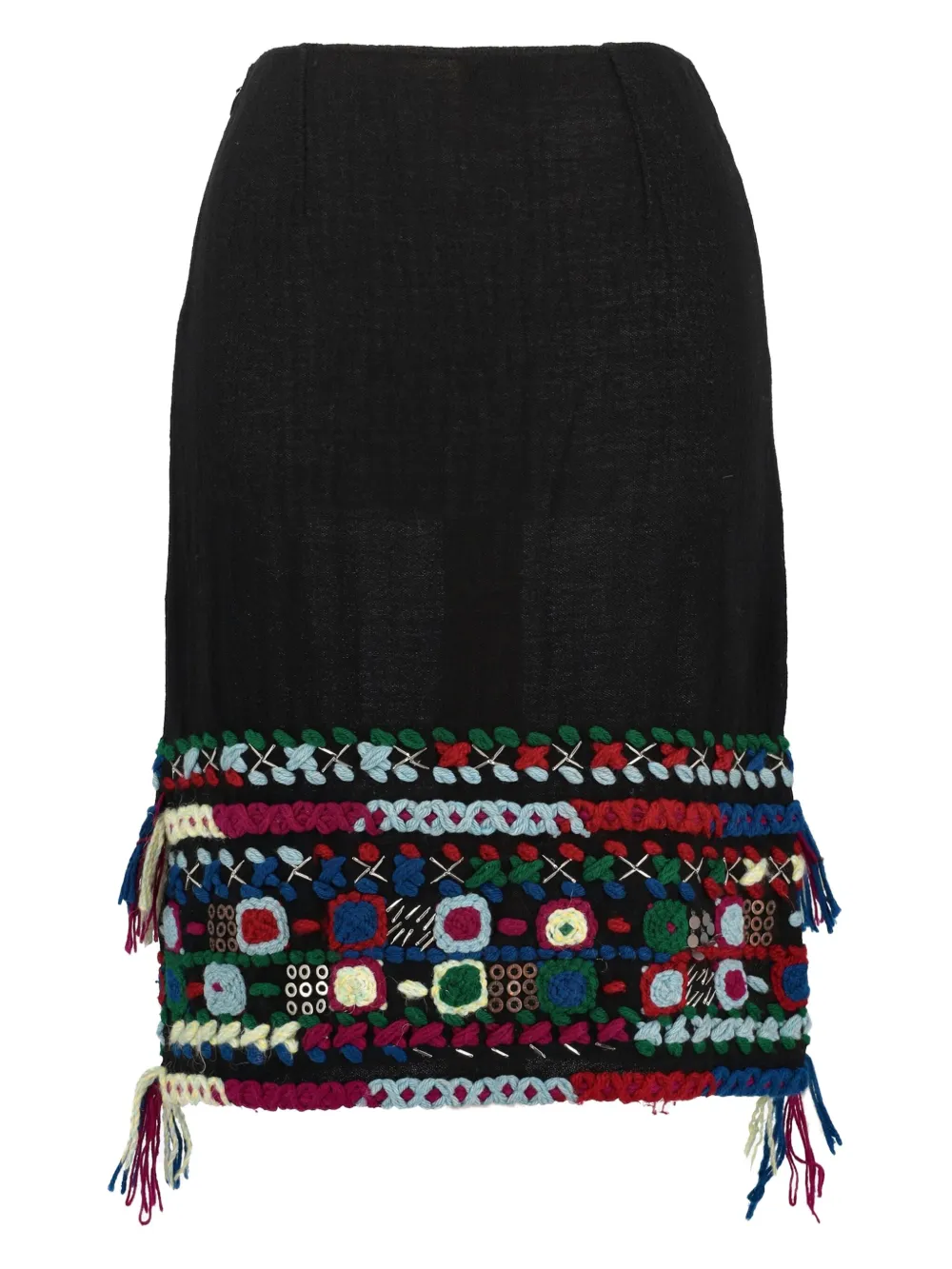 Fendi Pre-Owned wool midi skirt | Image 2