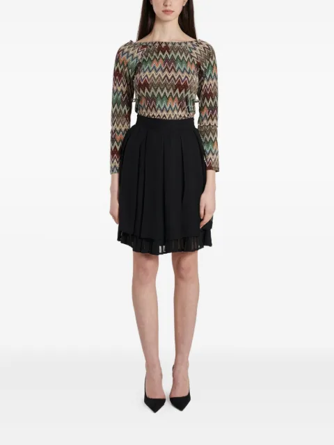 Sportmax Vintage 2000s pre-owned pleated skirt