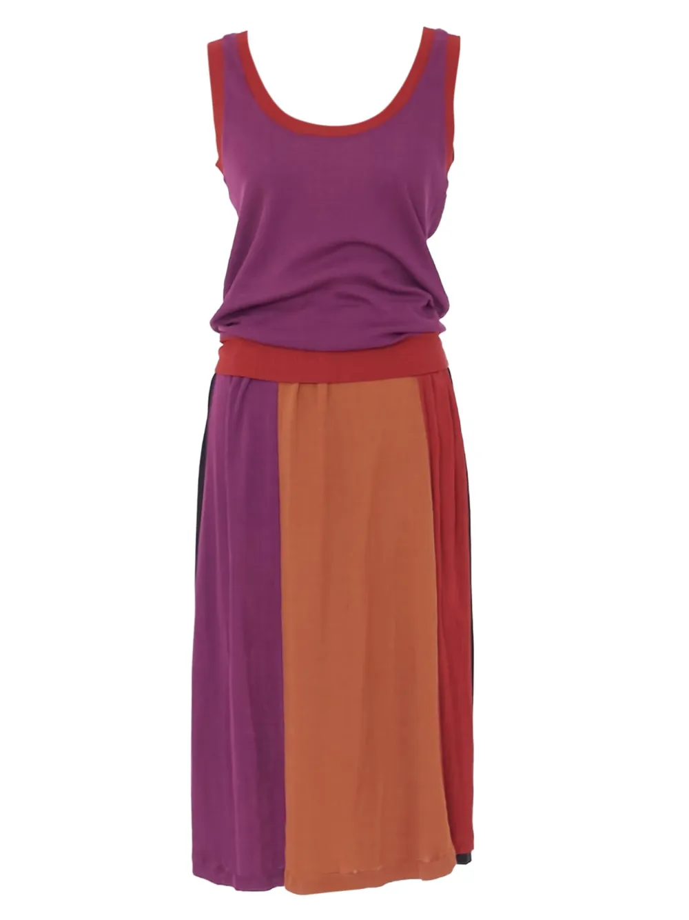 Oleg Cassini Vintage jakkesæt i jersey | lilla | Image 1