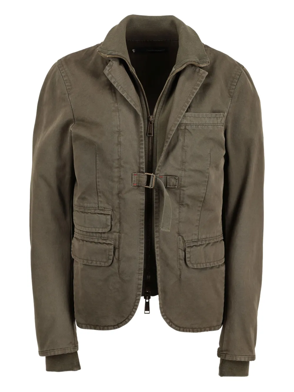DSQUARED2 Militar cotton jacket | Green | Image 1