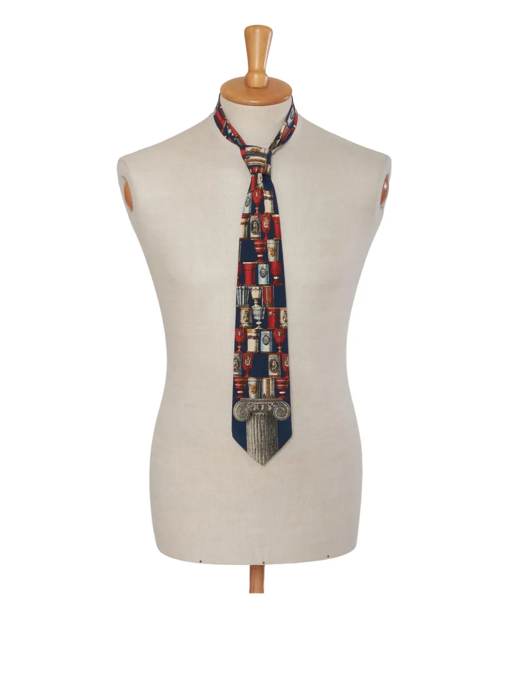 Fornasetti Pre-Owned silk tie | azul | Image 1
