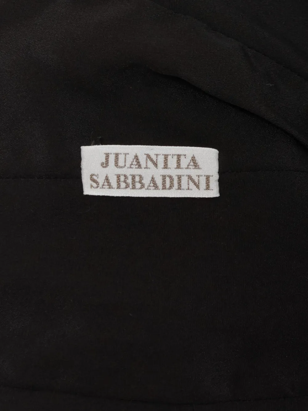 Sabbadini chamarra de archivo de alodón asimétrica | Image 2