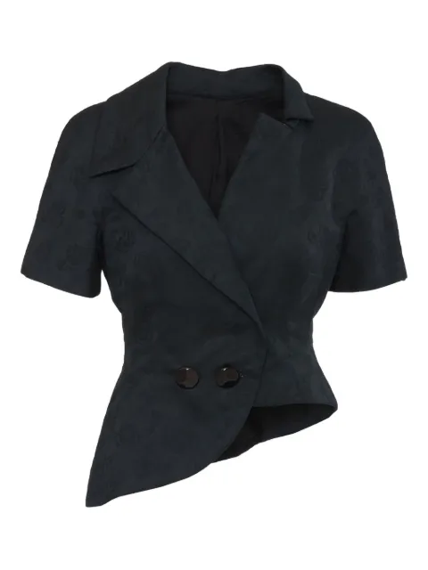 Sabbadini pre-owned asymmetric cotton jacket