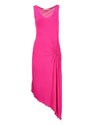 emanuel ungaro pink dress Emanuel Ungaro SS 2000 Silk Chiffon Dress