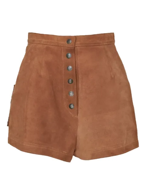 Vintage 1970s pre-owned suede shorts