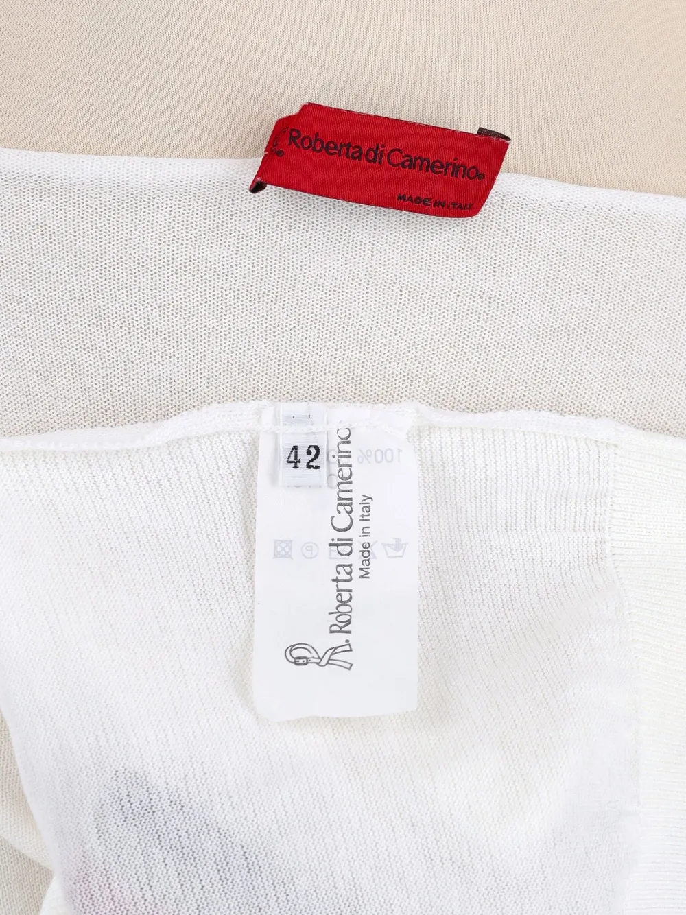Pre-owned Roberta Di Camerino Knitted T-shirt