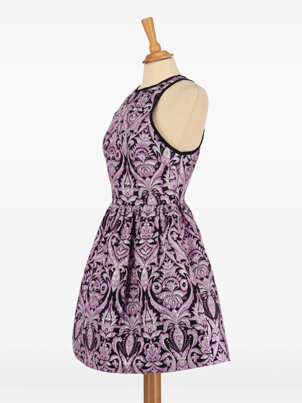 Manoush Pre-Owned patterned-jacquard lurex dress | Image 2