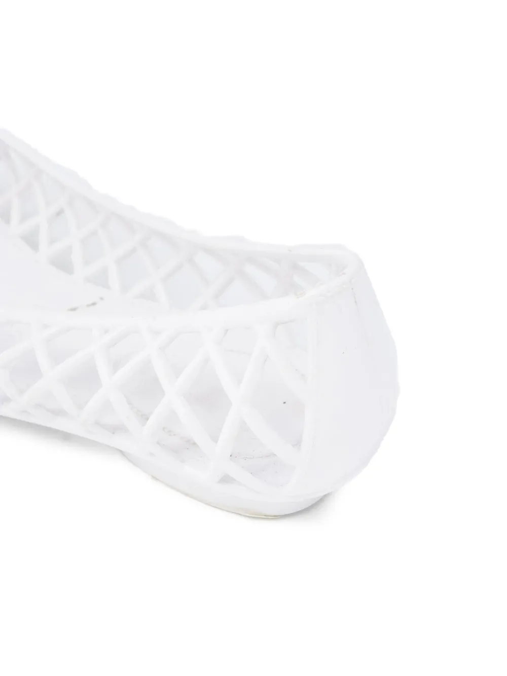 Pre-owned American Retro 2010 Peep-toe Ballet Flats