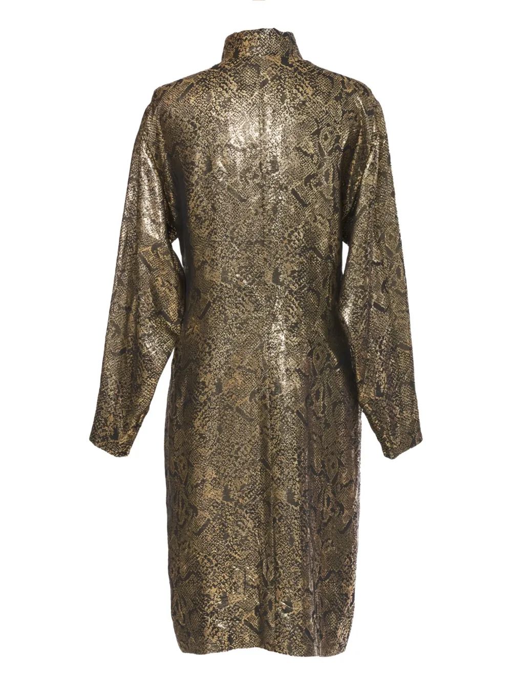 Js Scherrer Vintage snake-print midi dress | Image 2