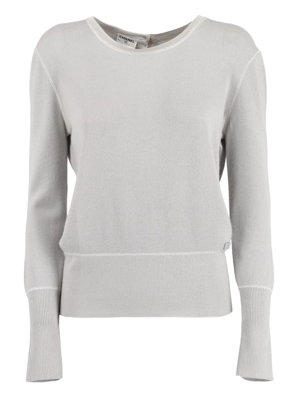 CHANEL Pre-Owned long-sleeves sweater | Grey | Image 1