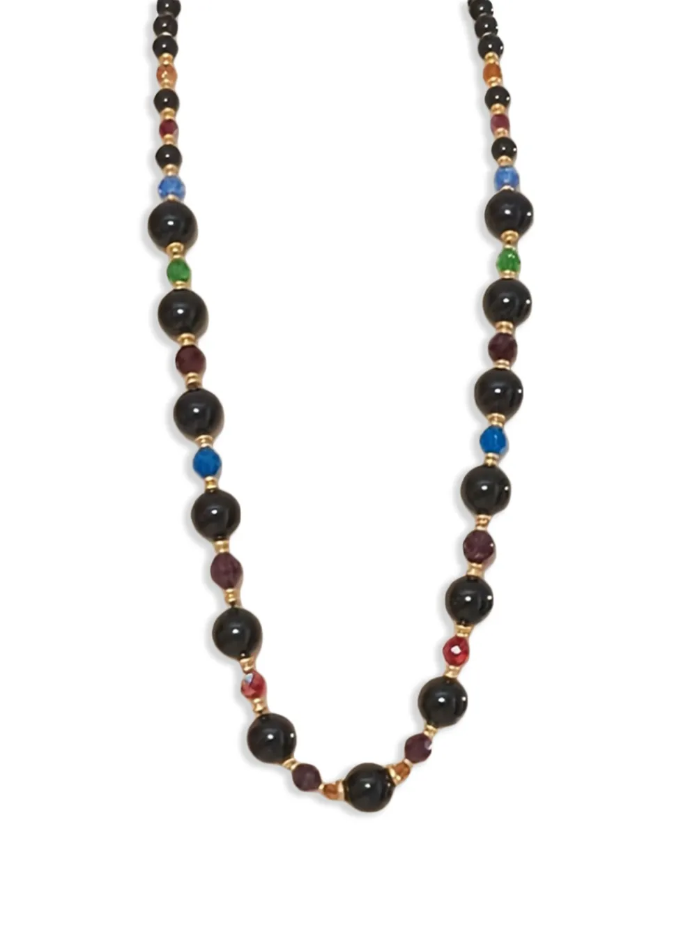 bead-detailing necklace