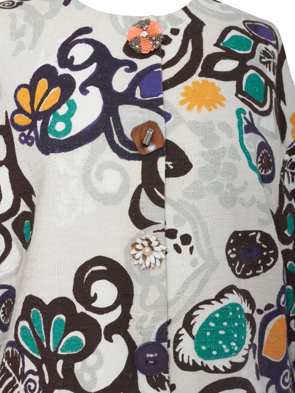 Erika Cavallini  Giacca a fiori | Pre-owned | Image 4