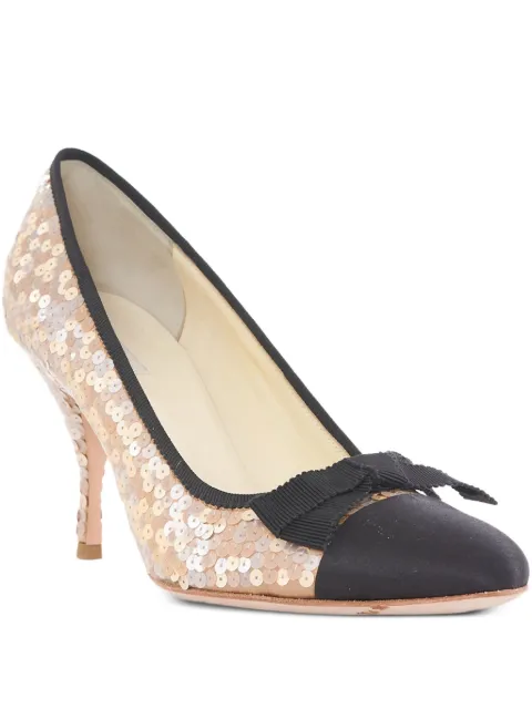 Prada Pre-Owned sequin-embellished heeled pumps