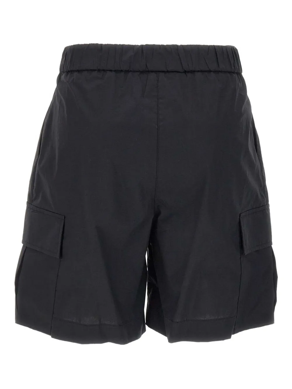kaos Popeline katoenen shorts Zwart