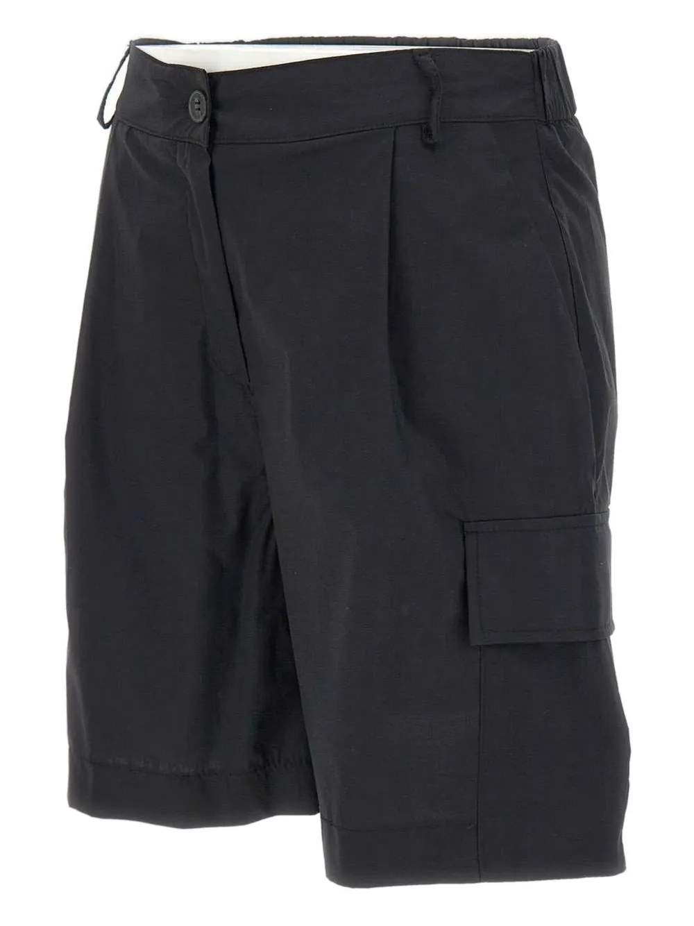 kaos Popeline katoenen shorts Zwart