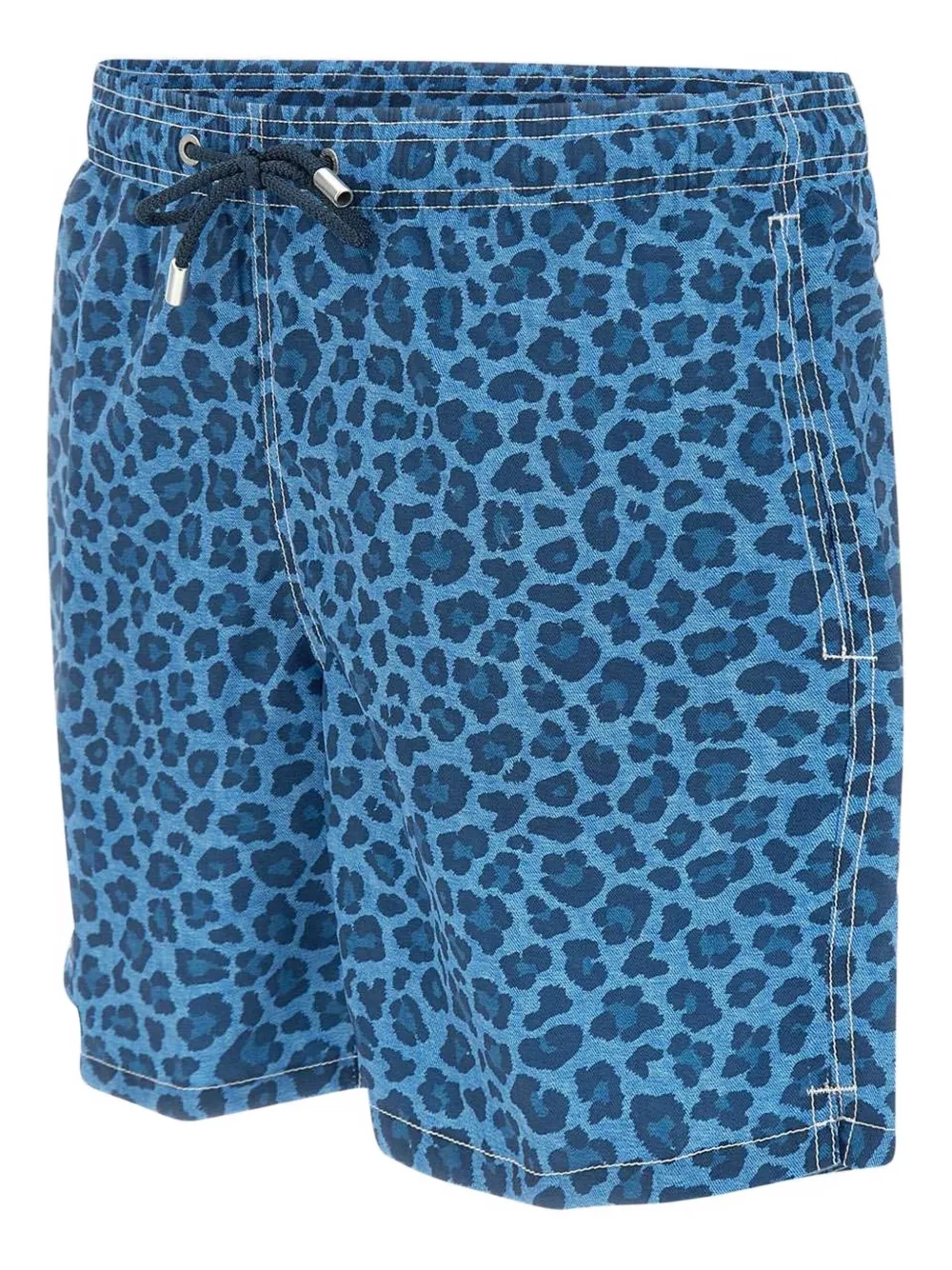 MC2 Saint Barth Zwembroek met patroon Blauw