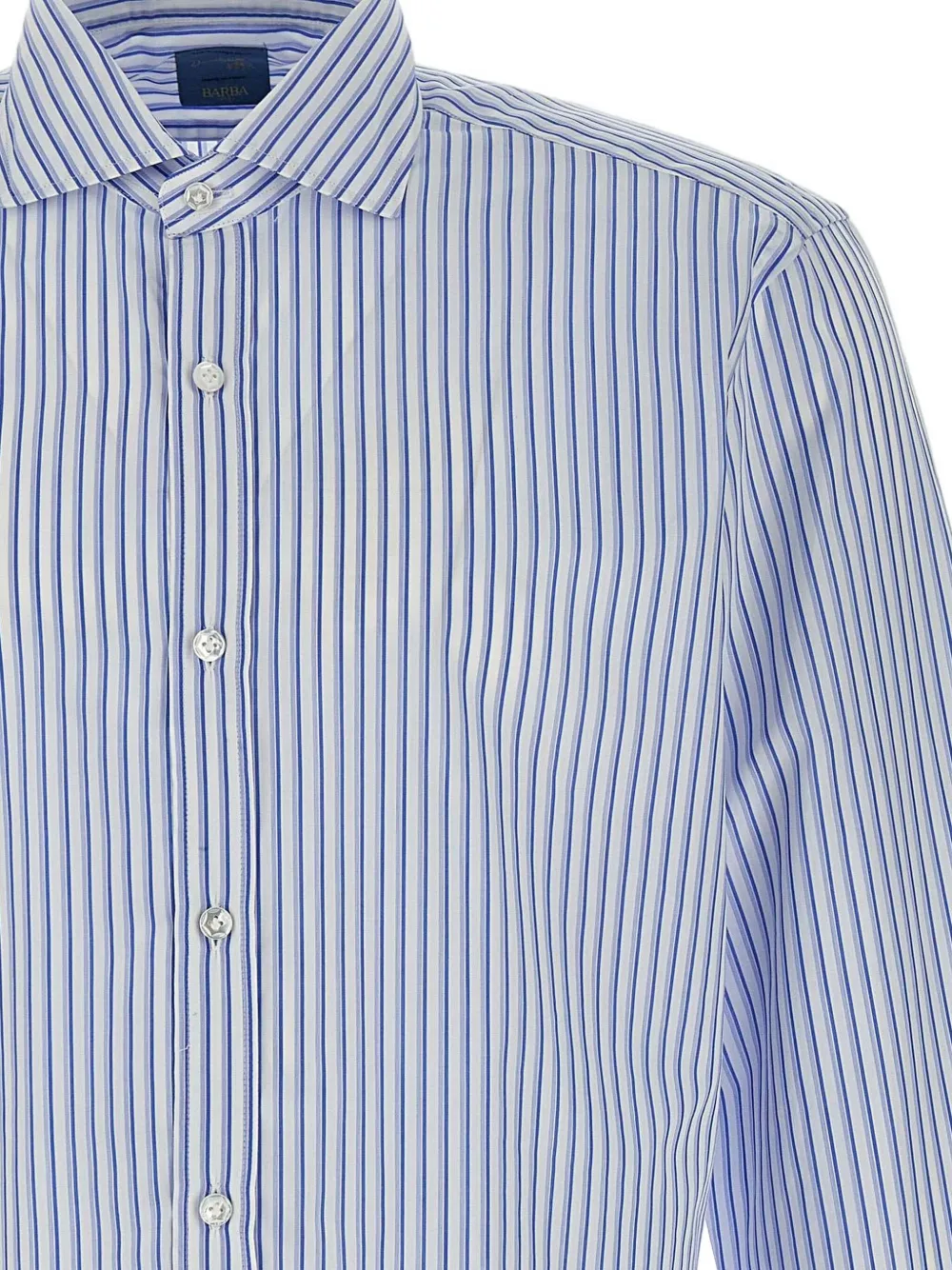 Barba Gestreept overhemd Blauw
