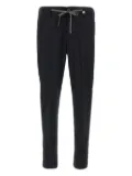 Myths drawstring-waist trousers - Black
