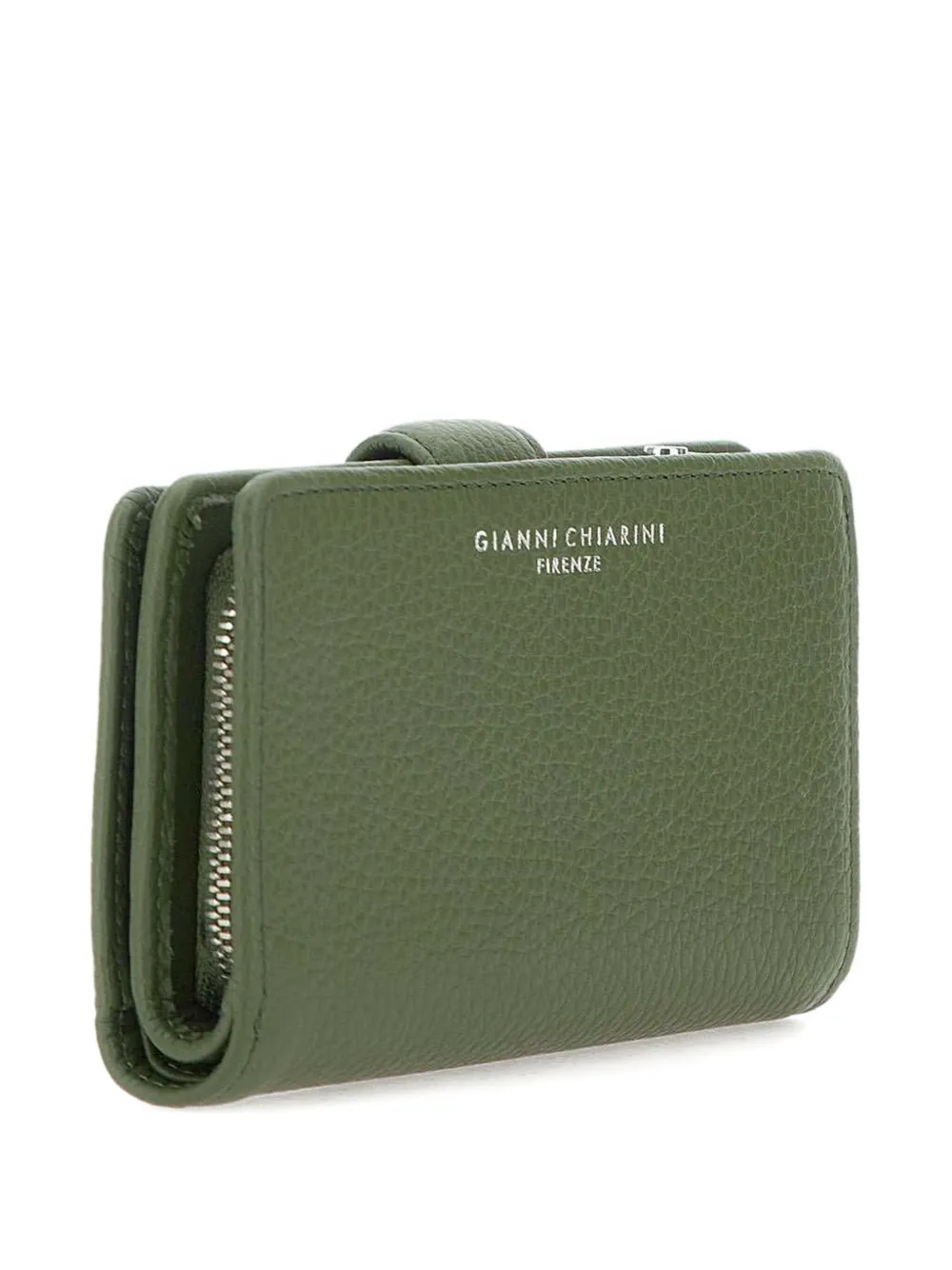 GIANNI CHIARINI leather wallet Groen