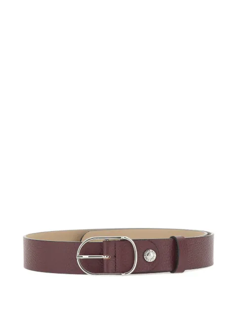 GIANNI CHIARINI oval-buckle leather belt