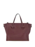 GIANNI CHIARINI Marcella Club knot-detail leather tote bag - Red