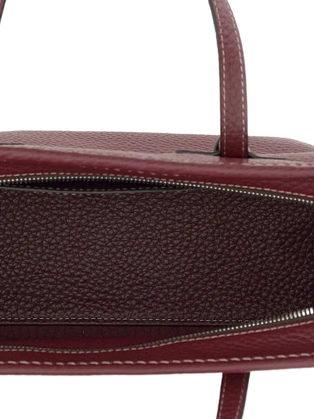 MARCELLA CLUB leren shopper met geknoopt detail Rood