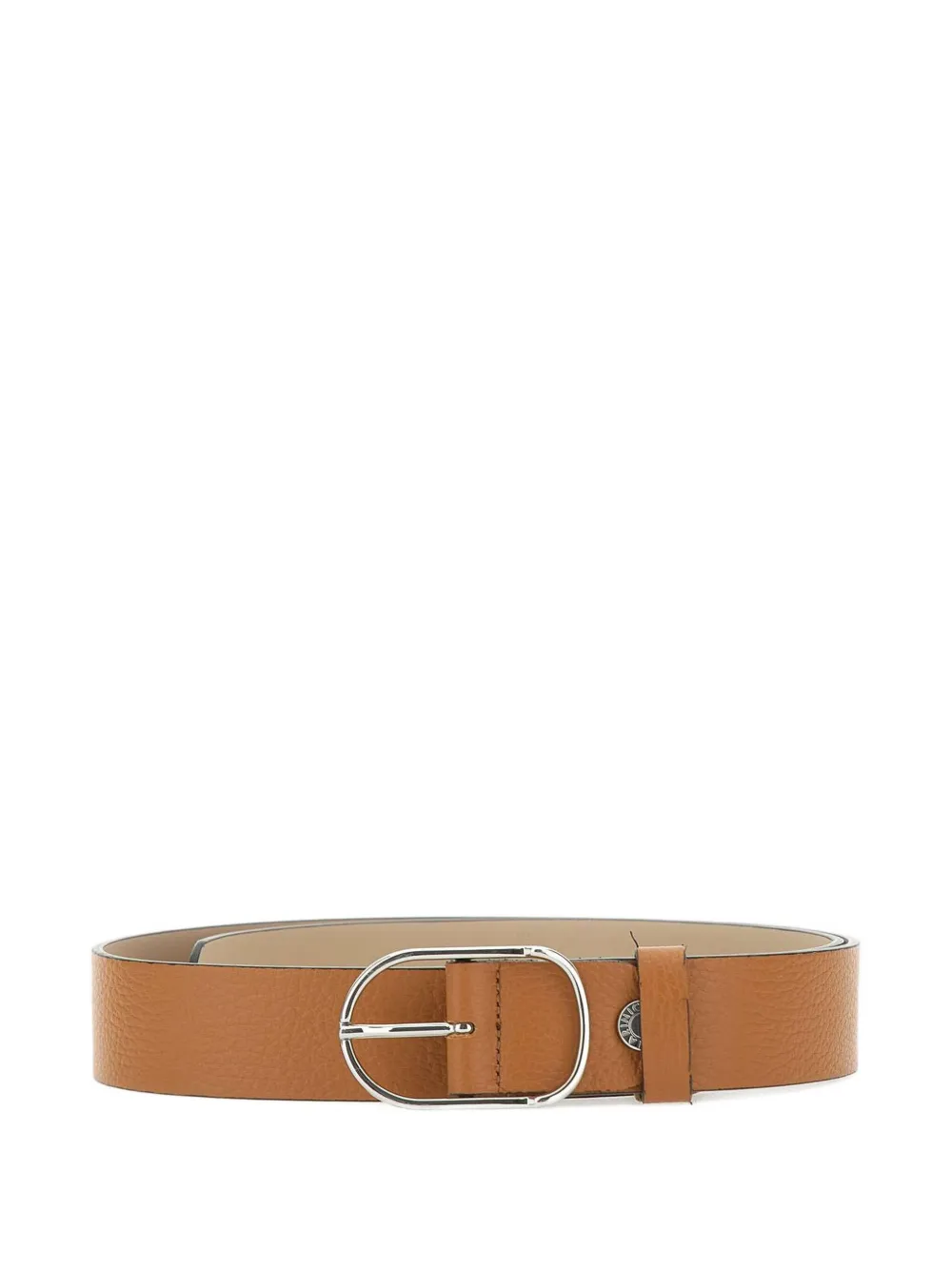GIANNI CHIARINI Riem met ovalen gesp Bruin