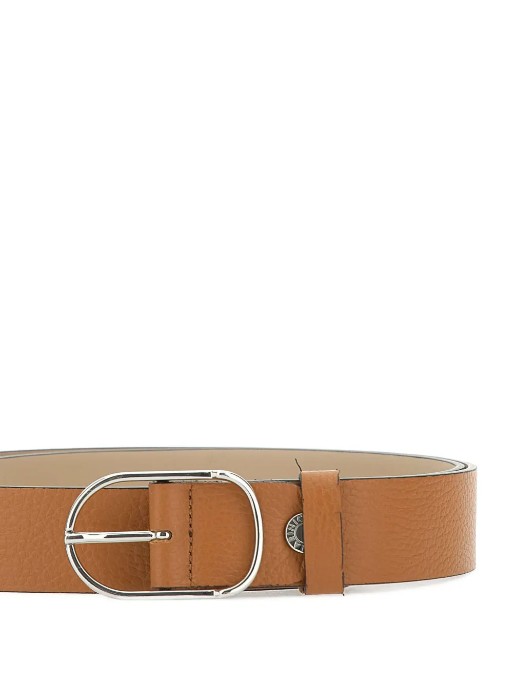 GIANNI CHIARINI Riem met ovalen gesp Bruin