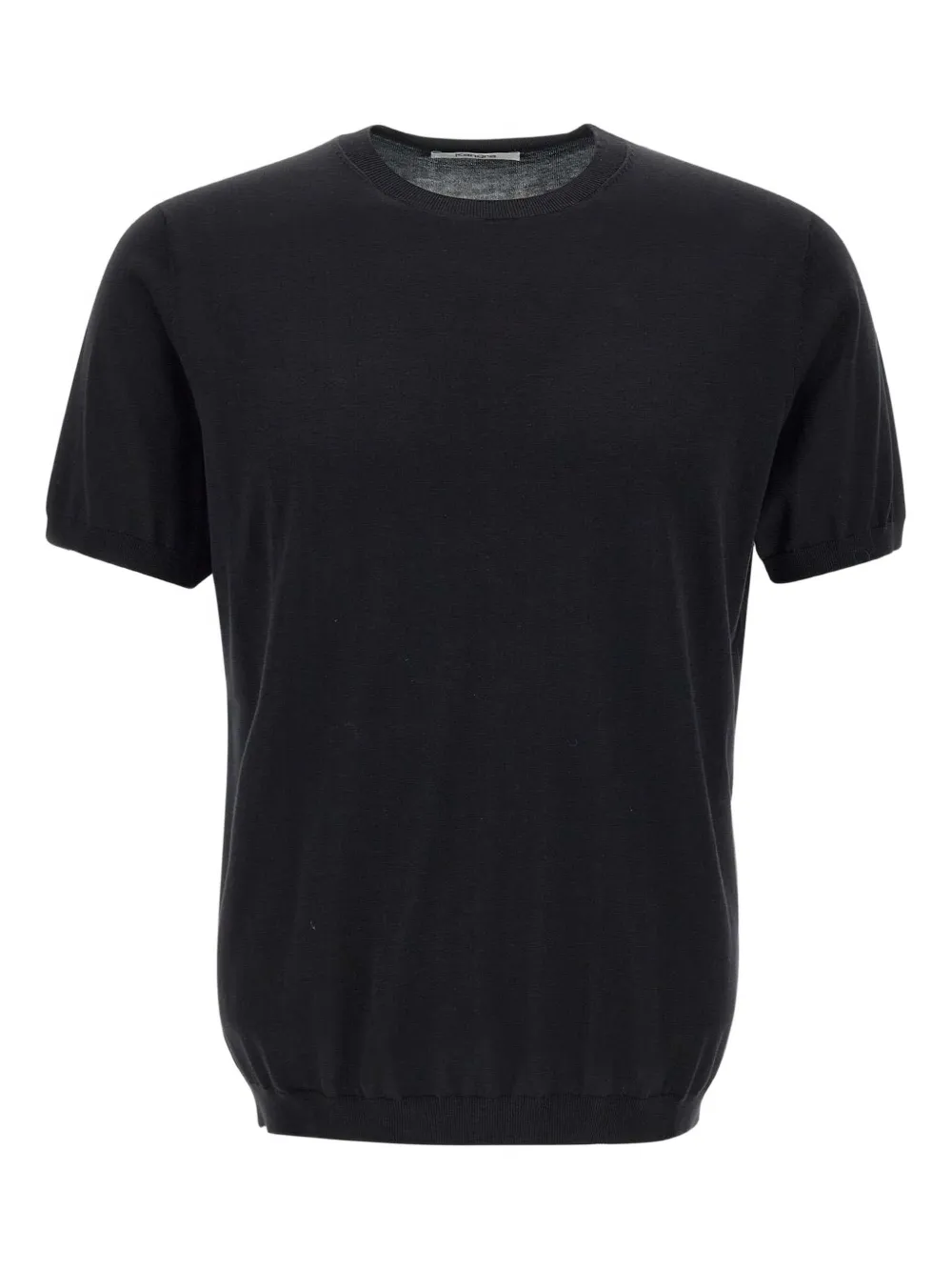Kangra Gebreid T-shirt Zwart