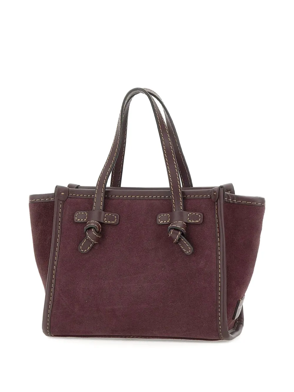 MARCELLA CLUB Suède shopper Bruin