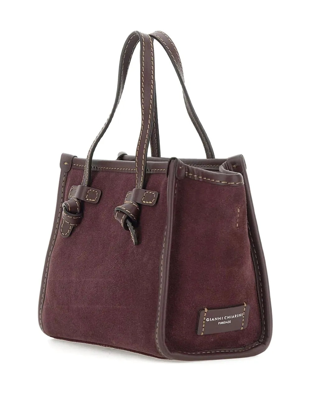 MARCELLA CLUB Suède shopper Bruin