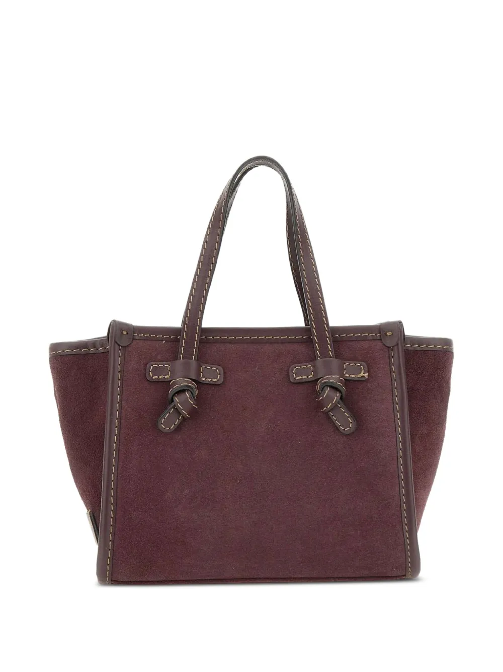 MARCELLA CLUB suede tote bag | Brown | Image 1