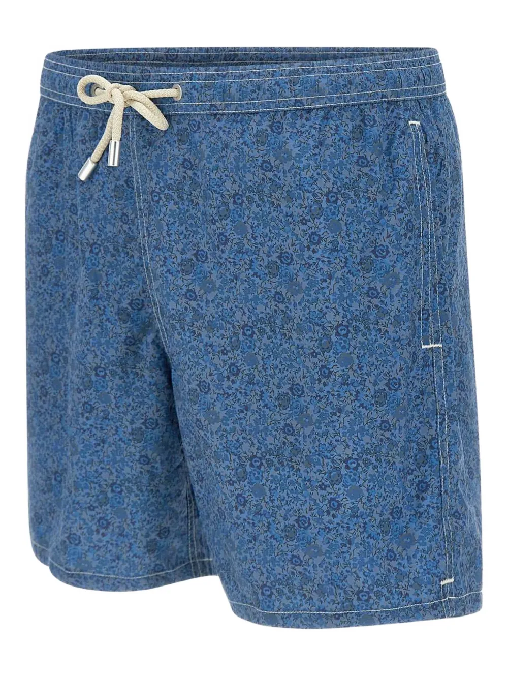 MC2 Saint Barth Lighting zwembroek met bloemenprint Blauw